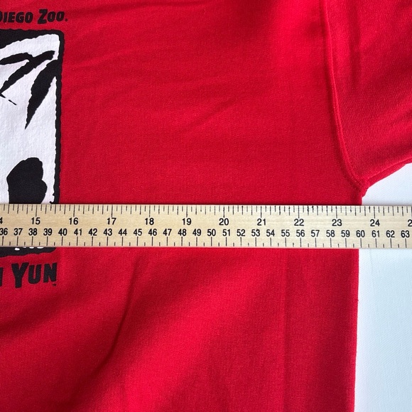 Vintage San Diego Zoo Sweatshirt Mens Large Hua Mei Bai Yun Panda 90s Pullover - Picture 7 of 8